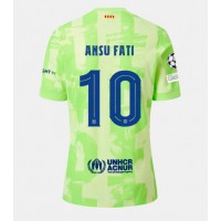 Maglie da calcio Barcelona Ansu Fati #10 Terza Maglia 2024-25 Manica Corta